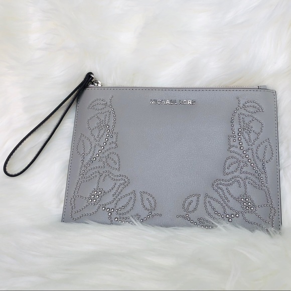 Michael Kors Handbags - Michael Kors Nouveau Floral Clutch Wristlet